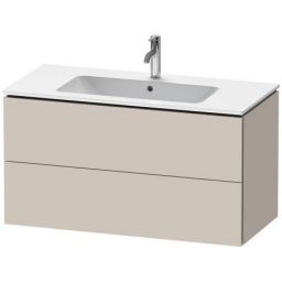 Duravit L-Cube szafka 102 cm podumywalkowa wisząca taupe mat LC624209191