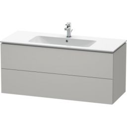 Duravit L-Cube szafka 122 cm podumywalkowa wisząca beton mat LC624300707