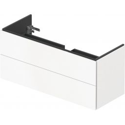 Duravit L-Cube szafka 122 cm podumywalkowa wisząca biały mat LC624301818