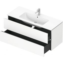 Duravit L-Cube szafka 122 cm podumywalkowa wisząca biały mat LC624301818