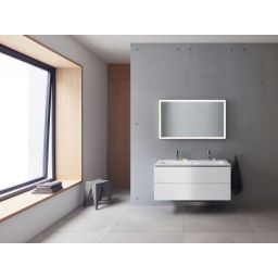 Duravit L-Cube szafka 122 cm podumywalkowa wisząca biały mat LC624301818