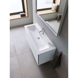 Duravit L-Cube szafka 122 cm podumywalkowa wisząca biały mat LC624301818