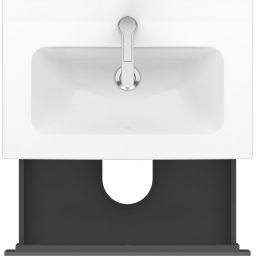 Duravit L-Cube Compact szafka 62 cm podumywalkowa wisząca grafit mat LC625604949