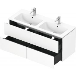 Duravit L-Cube szafka 129 cm podumywalkowa wisząca biały mat LC625901818
