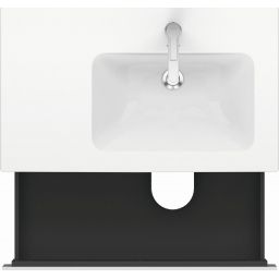 Duravit L-Cube szafka 82 cm podumywalkowa wisząca biały mat LC629201818