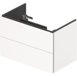 Duravit L-Cube szafka 82 cm podumywalkowa wisząca biały mat LC629201818