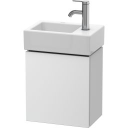 Duravit L-Cube szafka 36,4 cm podumywalkowa wisząca prawa biały mat LC6293R1818