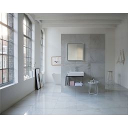 Duravit L-Cube lustro 65x70 cm z oświetleniem LED biały mat LC738000000