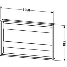 Duravit zestaw montażowy do szafek LM Good i Better LM987800000