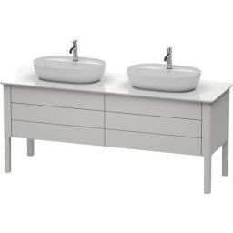 Duravit Luv szafka 173,3 cm podumywalkowa biały nordic satynowy mat LU9567B3939