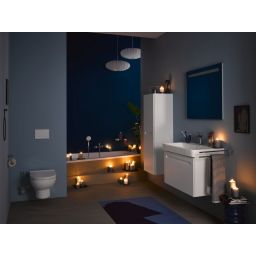Duravit No.1 szafka 40 cm półwysoka wisząca lewa biały mat N11308L18180000
