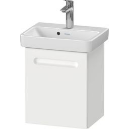 Duravit No.1 szafka 39 cm podumywalkowa wisząca prawa biały mat N14266R18180000