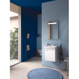 Duravit No.1 szafka 44 cm podumywalkowa wisząca prawa biały mat N14267R18180000