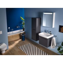 Duravit No.1 szafka 49 cm podumywalkowa wisząca grafit mat N14280049490000