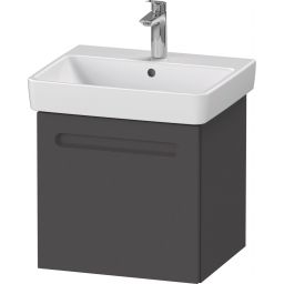 Duravit No.1 szafka 49 cm podumywalkowa wisząca grafit mat N14280049490000