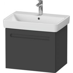 Duravit No.1 szafka 59 cm podumywalkowa wisząca grafit mat N14382049490000