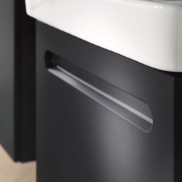 Duravit No.1 szafka 74 cm podumywalkowa wisząca grafit mat N14383049490000