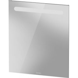 Duravit No.1 lustro 60x70 cm z oświetleniem biały mat N17951000000000