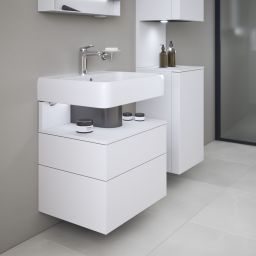 Duravit Qatego szafka 60 cm podumywalkowa wisząca biały mat QA4393018180010