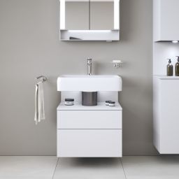 Duravit Qatego szafka 60 cm podumywalkowa wisząca biały mat QA4393018180010
