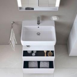 Duravit Qatego szafka 60 cm podumywalkowa wisząca biały mat QA4393018180010