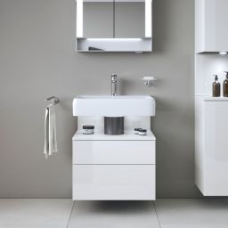 Duravit Qatego szafka 59x47x59 cm podumywalkowa wisząca biała QA4393022220010