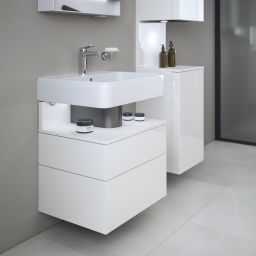 Duravit Qatego szafka 59x47x59 cm podumywalkowa wisząca biała QA4393022220010