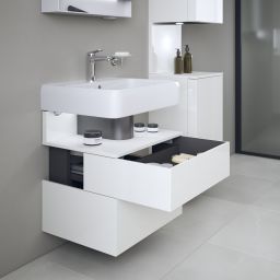 Duravit Qatego szafka 59x47x59 cm podumywalkowa wisząca biała QA4393022220010