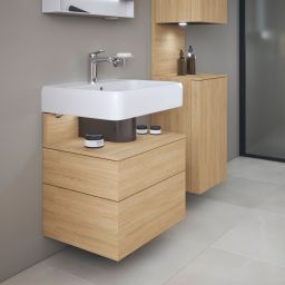 Duravit Qatego szafka 60 cm podumywalkowa wisząca dąb naturalny mat QA4393030300010