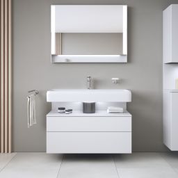Duravit Qatego szafka 100 cm podumywalkowa wisząca biały mat QA4395018180010