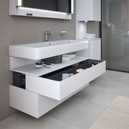 Duravit Qatego szafka 120 cm podumywalkowa wisząca biały mat QA4396018180010