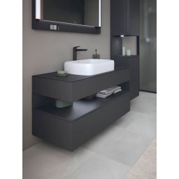 Duravit Qatego szafka 120 cm podumywalkowa wisząca grafit mat QA4732049490010