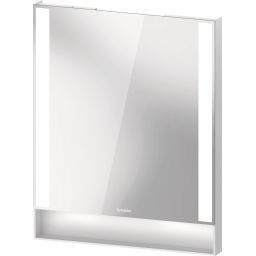 Duravit Qatego lustro 75x60 cm z oświetleniem LED biały mat QA7081018180000