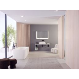 Duravit Qatego lustro 120x75 cm z oświetleniem LED biały mat QA7084018180000