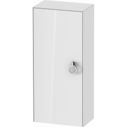 Duravit White Tulip szafka 40 cm półwysoka wisząca lewa biały wysoki połysk WT1323L8585
