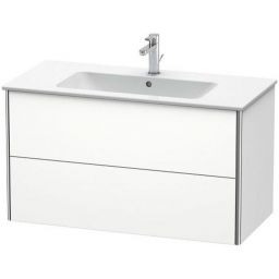 Duravit XSquare szafka 101 cm podumywalkowa wisząca biały mat XS417301818