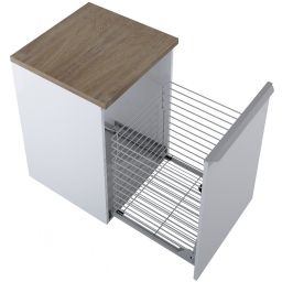 Elita Lofty szafka 50x48,7x69,5 cm boczna wisząca biała RE080500028060