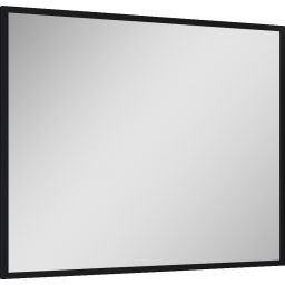 Elita lustro 100x80 cm prostokątne czarny RE061000020560