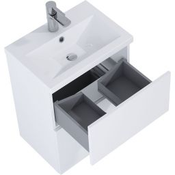 Elita Kido zestaw meblowy umywalka z szafką 50 cm white matt RE020501115290