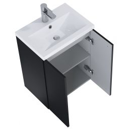 Elita Kido umywalka z szafką 50,6 cm black matt RE020500117160