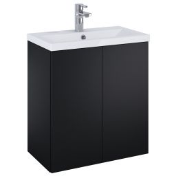 Elita Kido umywalka z szafką 60,6 cm black matt RE020600117160