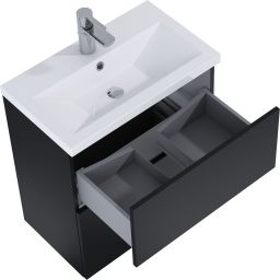 Elita Kido umywalka z szafką 60 cm black matt RE020601117160