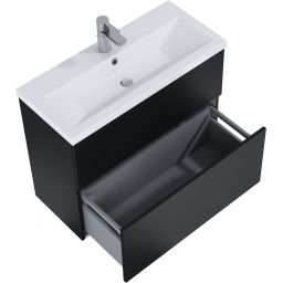 Elita Kido umywalka z szafką 81 cm black matt RE020801117160