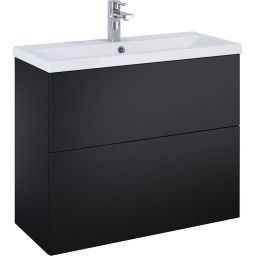 Elita Kido umywalka z szafką 81 cm black matt RE020801117160