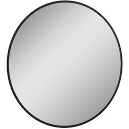 Elita Sharon lustro 60x60 cm okrągłe z oświetleniem black matt RE060602010560