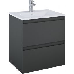 Elita Split szafka 60x45,8x63,5 cm podumywalkowa wisząca anthracite matt RE010600056010