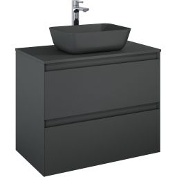 Elita Split szafka 80x45,8x63,5 cm podumywalkowa wisząca anthracite matt RE010800056010