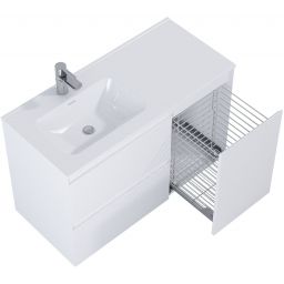 Elita Split szafka 100x45,8x63,5 cm podumywalkowa wisząca lewa white matt RE011006055290