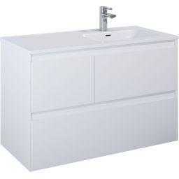 Elita Split szafka 100 cm podumywalkowa prawa wisząca white matt RE011005155290