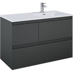 Elita Split szafka 100 cm podumywalkowa prawa wisząca anthracite matt RE011005156010